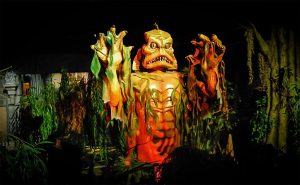 Haunted Castle swamp monster, 2010