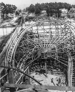 Construction of the fan turn, 1924