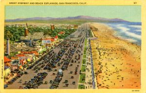 Chutes-At-The-Beach postcard image, ca. 1921