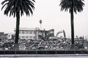 Demolition of the Casa del Rey