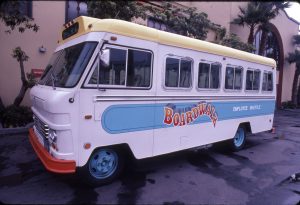 B.E.R.T., the Boardwalk's employee shuttle, 1984