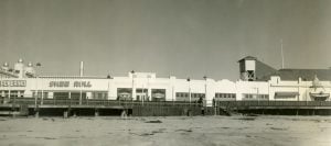 The exterior of the Skee Roll building, ca. 1945