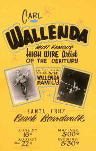 Karl Wallenda Show Card