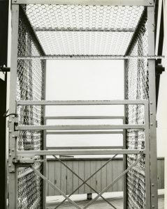 Close up detail of the cage, 1972