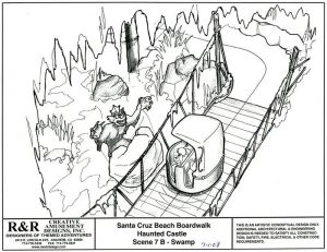 Concept drawing by R&R Creative Amusement Design, 2006