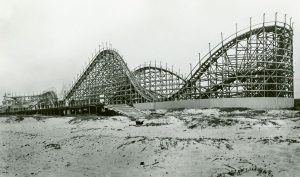 Giant Dipper construction, 1924