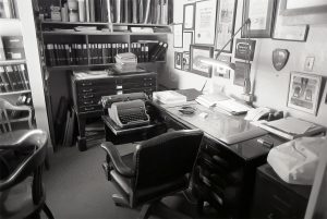 Skip's office, 1987