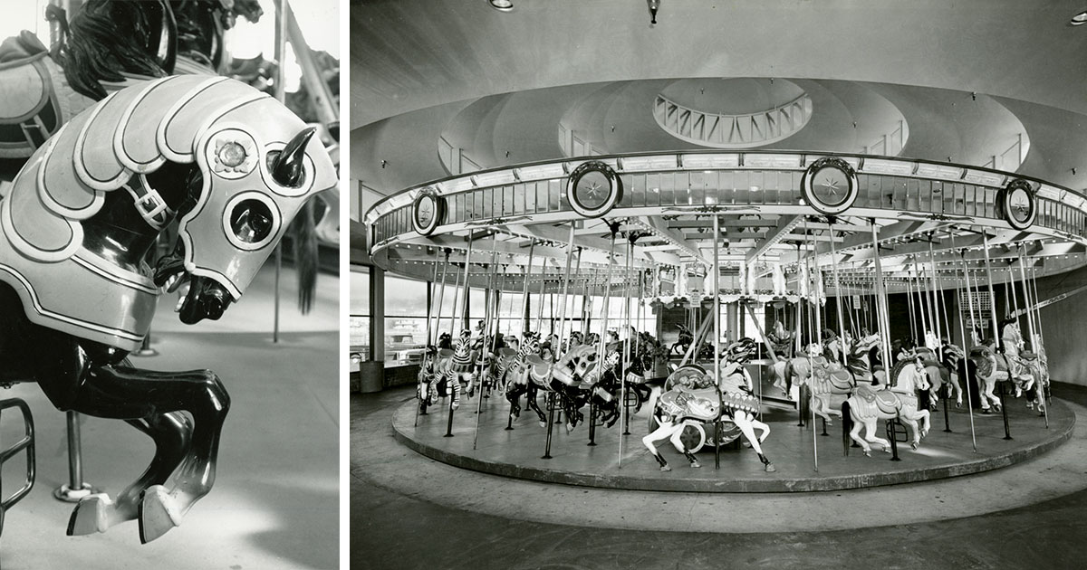 The Looff Carousel s Nostalgic Charm Santa Cruz Beach Boardwalk