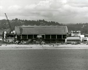 Renovation of the Plunge building, 1980