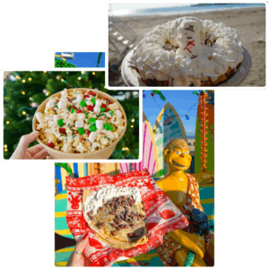 Boardwalk Holiday-themed foods