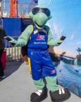 Santa Cruz Warriors mascot Mav'Riks