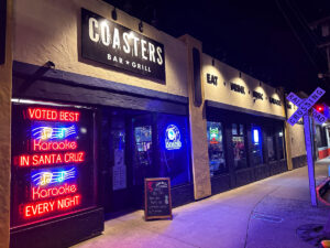 Cliff St entrance to Coaster's