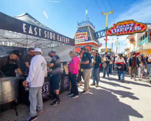 East Side Eatery booth at the 2026 Clam Chowder Cook-Off