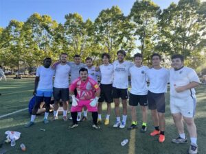Soccer team group photo
