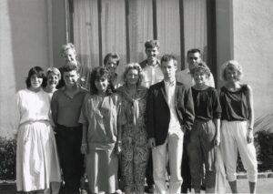 Group photo of 1986 Work and Travel Team Members.